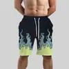 Comercio Exterior Transfronterizo Moda de Verano para Hombre Pantalones Cortos Modernos 3D Delgados Cómodos de Tres Puntos Pantalones Cortos de Playa Suministro del Fabricante