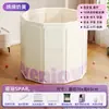Cubo de Baño Plegable para Interiores Jiashu para Adultos, Sin Instalación, Bañera Plegable Engrosada y Elevada, Cubo de Baño Doble