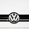 Adequado para Volkswagen Golf 7 decoração interior modificação fibra de carbono real adesivo de decoração de logotipo traseiro logotipo frontal