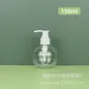 150ml200ml250ml frasco de pasta de dente sub-embalagem prensa líquido frasco de álcool em gel fornecimento direto da fábrica pet