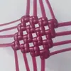 Material de Ratán Plano de 5 mm Material Tejido a Mano para Tejer Bolsas Cestas de Flores Ratán de Plástico Tejido de Ratán Ratán de Imitación Tira Tejida Tira No
