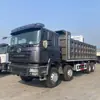 Ventas Directas de Fábrica Vehículo de Ingeniería Shaanxi Automobile Delong Camión Volquete Trasero de Ocho Ruedas para Ingeniería Camión Volquete de 12 Ruedas 10 Ruedas 380 Caballos de Fuerza