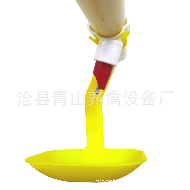 鸭子饮水器 鸭子一体乳头饮水器 方管鸭子吊杯一体乳头饮水器