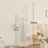 Perchero de Madera Maciza para Dormitorio, Perchero Doméstico de Pie, Gancho Simple para Dormitorio Estudiantil, Almacenamiento de Habitación y Tendedero