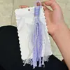Nuevo Bolso Dopamina Estilo Miu de Encaje Colorido DIY Llavero de Felpa Caja Sorpresa Accesorio para Teléfono