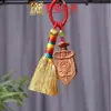 Espada de Madeira de Jujuba Marca Raio com Pingente de Celular Vassoura Yiming Xianyuan Pingente de Carro de Madeira Pingente de Chaveiro