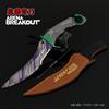 Dark Area Breakout Game Around Weapon Model Strike Scimitar Shark Knife 22CM Strike Scimitar Full Metal Craft