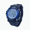 Reloj Electrónico Reloj Estudiante Niño Pequeño Multifuncional Niños Colorido LED Luminoso Deportivo Reloj Venta al por Mayor