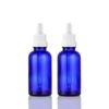 Novo Frasco de Loção de Vidro Azul à Prova de Luz Frasco Pequeno de Spray para Tônico Frasco Cosmético Frasco de Óleo Essencial Frasco de Perfume