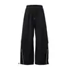 Pantalones Funcionales Estilo Americano de Paracaidista para Hombres y Mujeres, Novedad Otoño, Holgados, Bloques de Color, Pierna Recta, Joggers, Ropa Deportiva de Calle, Tendencia, Pantalones Largos