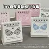 Calendário de Mesa Pequeno Estrela com Asas de Desenho Animado Fofo 2027 Estilo Ins Alto Valor Decoração Mini Ornamento de Mesa para Estudante