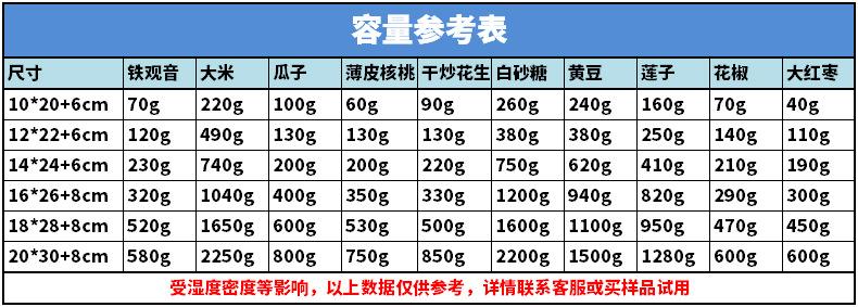 XL八边封袋