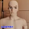 Maniquí masculino de pie maniquí de entrenamiento contra incendios cuerpo humano de plástico maniquí de ejercicio protección laboral saneamiento maniquí de cuerpo entero tienda de ropa