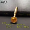 Cachimbo de Cobre Puro para Tabaco Acessórios Tradicionais para Fumar Latão Bolsa Tradicional para Tabaco Seco Boca Larga Cachimbo DIY