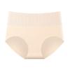 Fabricantes de origen algodón ropa interior de cintura alta para mujer vientre cadera ropa interior para mujer sin costuras transpirable algodón entrepierna calzones para mujer