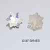 Dongzhou Cristal Copo de Nieve Fondo Puntiagudo Diamante Accesorios para Joyería DIY Diamante de Fondo Alto Diamante con Forma Especial Uña Artística Diamante Popular Fabricante Mayorista