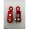 Gancho Polea con Rodamiento Rotación Universal 360 grados Gancho con Rodamiento Placa de Acero Engrosada Ranura para Rueda Ensanchada 0.8T 1 tonelada