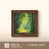 Pintura Decorativa de Pássaro Verde Estilo Vintage para Sala de Estar, Arte de Parede de Sala de Jantar de Alto Padrão, Pintura para Pendurar no Quarto