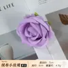 Rosas Pequeñas de Terciopelo de Seda Artificial, Cabezas de Flores de Rosa Simuladas, Cabezas de Flores para Pared de Fondo de Pared de Flores, Materiales para Guirnaldas DIY, Ramilletes de Flores