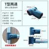 16 1922 2532mm Tubería de Acero Inoxidable Conector de Plástico Accesorios para Tendedero Estante de Tubo Redondo Conectores de Dos, Tres, Cuatro, Cinco Vías