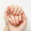 Nova Coleção Outono/Inverno 2026 de Nail Art Vestível: Unhas Postiças Laço Olho de Gato Populares do Xiaohongshu, Unhas Postiças Brancas Iluminadoras