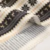 Tecido de Malha Estampado com Listras Retas, 100% Poliéster, Listrado, Casual Esportivo, Resistente ao Desgaste, Resistente a Amassados, Camisetas, Calças, Vestidos, Roupas