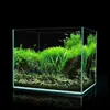 Acuario con plantas acuáticas, tanque estilo arroyo, pecera de vidrio ultra transparente Jinjing, peceras vacías grandes y pequeñas, tanque cuadrado para uso doméstico en la sala de estar