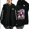 Moletom com zíper K-Pop Only Boys Demon Hunters 2025 Movie Masculino W