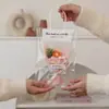 Ramo pequeño de flores de lana tejido terminado tres piezas ramo de flores mini de simulación tejido regalo para mamá recuerdo del Día de la Mujer venta al por mayor