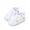 Zapatos Casuales Nuevos de Primavera y Otoño para Bebé Suela Suave Antideslizantes Puntos Zapatos para Niños Pequeños Lona Estampado Graffiti YS-22
