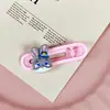 Lindos Pasadores de Animales para el Cabello Dibujos Animados Suaves Lindos Conejo Pasadores para Niños Flequillo de Niña Pinzas Laterales Accesorios para el Cabello Venta al por Mayor