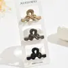 Pinza de Clip para Cabello Elegante Maillard Esmerilado de 5 cm con Lazo de Serpentina Simple Pinza de Agarre para Cola de Caballo Alta o Semi-Recogida Adorno para el Cabello