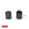 Tapón exterior redondo Tubo redondo blando de PVC Tapón de equipo especial Varias especificaciones Resistente al desgaste Antideslizante Revestimiento Tapetes para mesa y silla