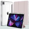 Capa Protetora para iPad 11 polegadas Mini6 com Suporte para Caneta Air4/5 Acrílico 10.2 Base Rígida Concha Transparente 2024Pro13