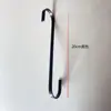Gancho de metal en S en forma de U gancho S plano largo gancho para tienda de ropa gancho para colgar gancho en forma de S ventas directas de fábrica