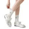 Calcetines Finos Transpirables de Media Pantorrilla para Primavera y Verano que No se Deslizan Hacia Abajo, Calcetines Casuales con Estampado Animal, Cómodos y Duraderos, Calcetines de Estilo Dulce y Lindo