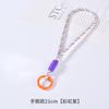 Cordón para teléfono móvil tejido a mano, suministro directo de fábrica, cuerda para la muñeca, cadena para teléfono móvil de moda simple, colgante, pulsera resistente y duradera.