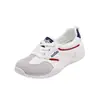 Zapatos de mujer K1510, cómodos para embarazadas, zapatillas blancas bajas slip-on nuevas para primavera y otoño 2026 para mujer