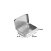 Caja Metálica de Plata Multiespecificación Dulces Regalo Unidad USB Insignia Almacenamiento Caja de Hierro Caja Vacía En Stock Mayoreo