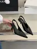 Sandalias Cerradas Estilo Francés, Zapatos de Hada, Tacones Altos Elegantes de Tacón Fino Primavera/Verano 2026, Zapatos de Salón de Punta