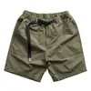 Cinto com fivela retrô estilo americano shorts retos ameikaji shorts casuais para atividades ao ar livre masculino verão