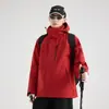 Nueva chaqueta tres en uno para exteriores de talla grande para hombres y mujeres, ropa de trabajo para hombres para escalar en las montañas, abrigo cortavientos