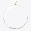 Collar de Zirconia con Perlas de Estilo Nuevo Japonés y Coreano para Mujer, Colgante Exquisito, Sensación de Alta Gama, Versátil, Gargantilla de Estilo Fresco y Elegante