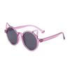 Nuevas gafas de sol infantiles estilo coreano ins moda marco redondo retro gafas de sol para niños bebé moda fábrica en stock venta al por mayor