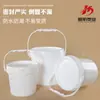 Cubo de 1 Litro con Asa y Tapa Desprendible Fabricante, Cubo de Plástico Espeso para Pintura de 20L, Sal Explosiva de 5L, Cubo Químico Redondo de 25 Litros