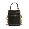 Mini Bolso Pequeño Color Block Patchwork para Mujer 2026 Modelo Nuevo Exquisito Bolso Cilíndrico Bolso de Cadena para Hombro Cruzado Bolso Cubo