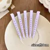 Pinza de pico de pato para maquillaje de moda estilo coreano, básico y simple, alto valor estético, pinza lateral, no deja marca, nuevo modelo 2026, pinza para el cabello elegante