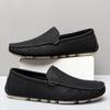 Novos Sapatos Masculinos da Moda Outono e Verão, Atacado de Tamanhos Grandes, Mocassins Slip-On, Slip-Ons Estilo Britânico e Coreano