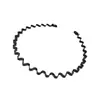 Diadema invisible para niños, diadema ondulada, anillo liso, diadema deportiva coreana para lavar la cara, pasador popular para mujeres