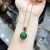 Pingente de Jade Hotan Natural, Fivela da Paz de Jaspe Jade Hotan de Xinjiang, Pingente de Fecho de Nuvem Auspiciosa, Colar de Corrente para Clavícula de Jade Hotan